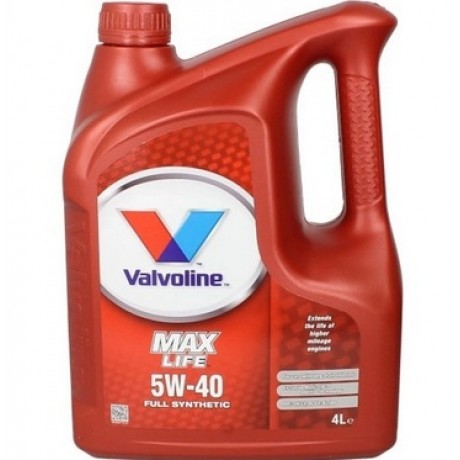 Ulei motor 5W40 Valvoline MaxLife Synthetic A3B4 4L