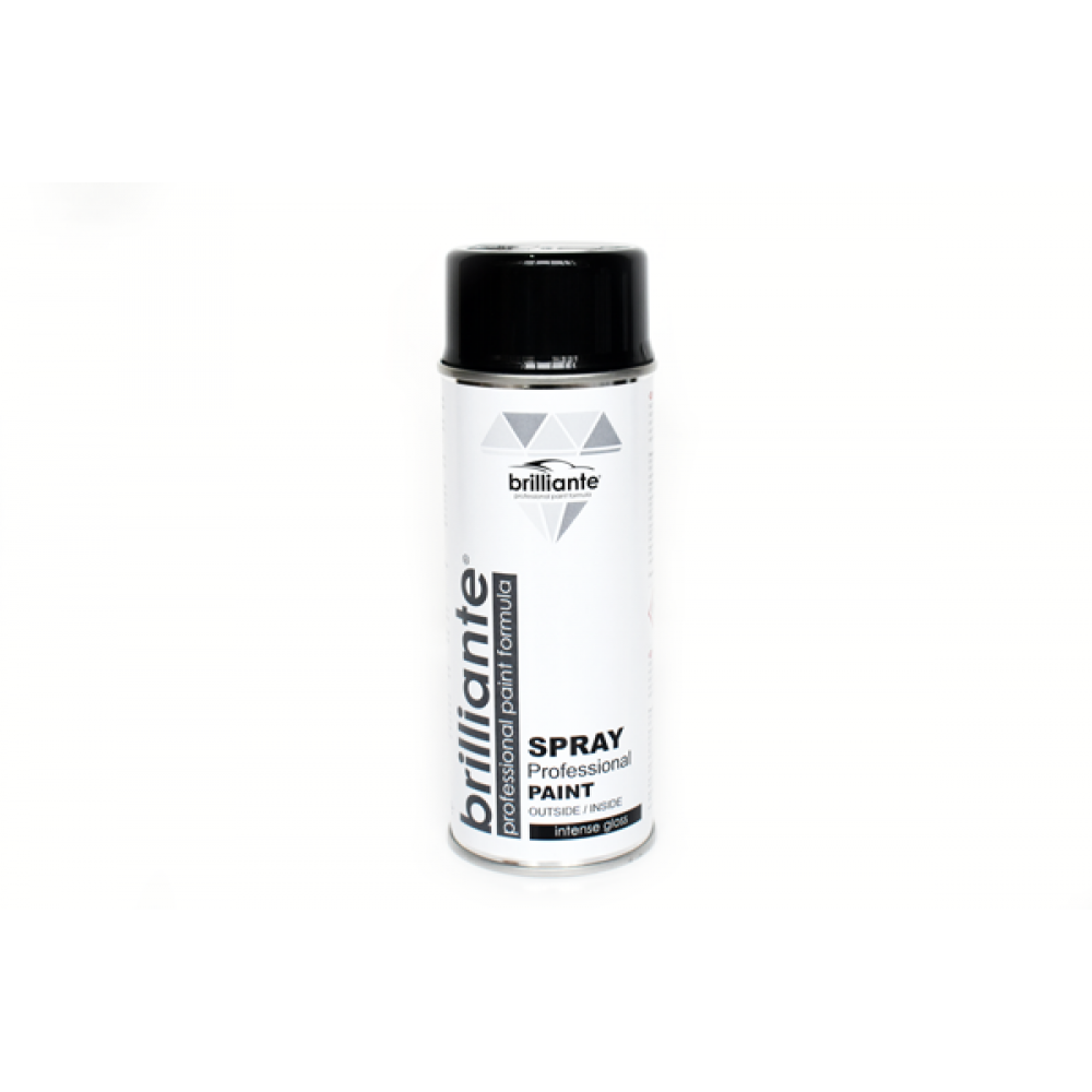 Vopsea spray negru lucios Brilliante 400ml