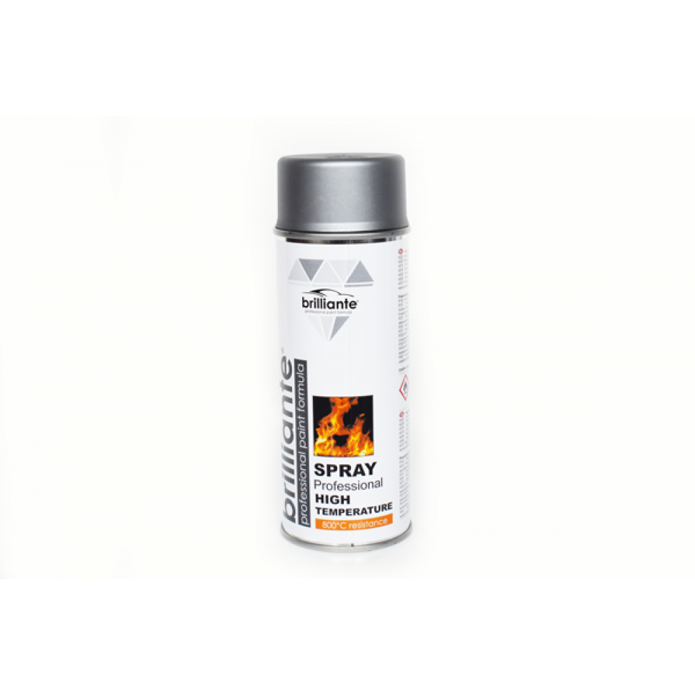 Vopsea spray termica argintiu Brilliante 400ml