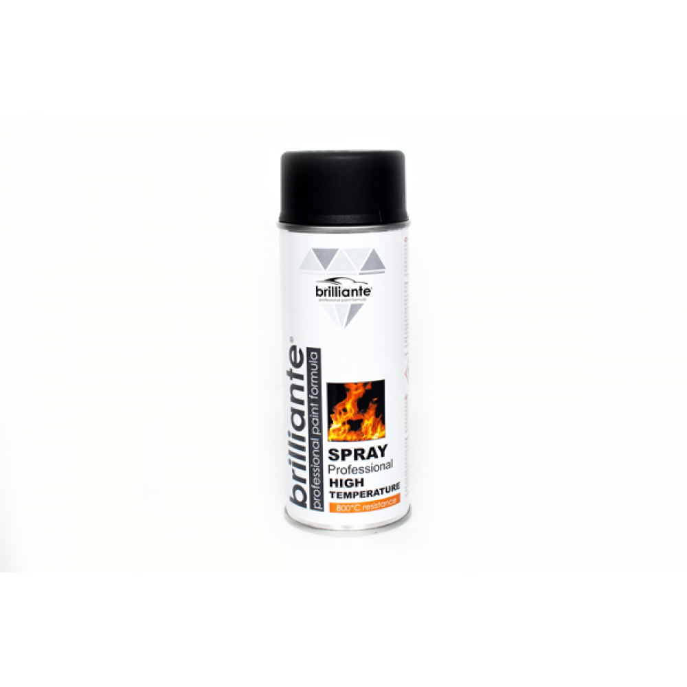 Vopsea spray termica negru Brilliante 400ml