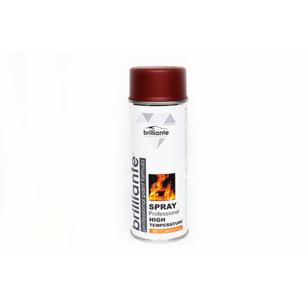 Vopsea spray termica rosu Brilliante 400ml