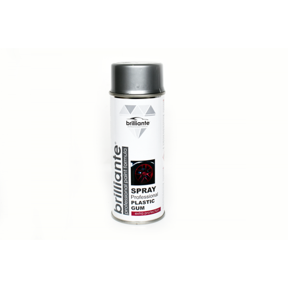 Vopsea spray cauciucata argintiu Brilliante 400ml