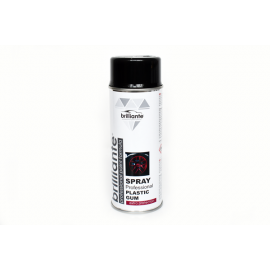 Vopsea spray cauciucata negru Brilliante 400ml