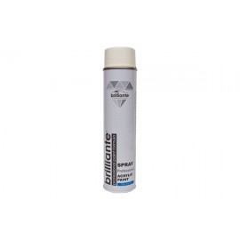 Vopsea spray acrilica alb pur lucios Brilliante 600ml