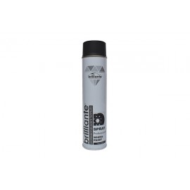 Vopsea spray jante negru satin Brilliante 600ml