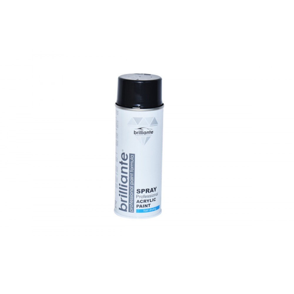 Vopsea spray gri negru Brilliante 400ml