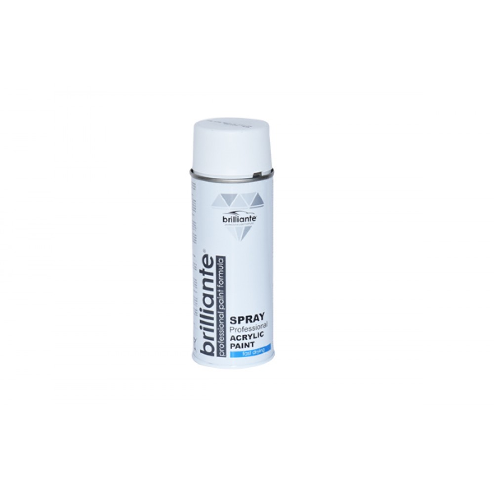 Vopsea spray alb clasic mat Brilliante 400ml