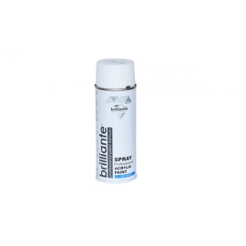 Vopsea spray alb clasic mat Brilliante 400ml