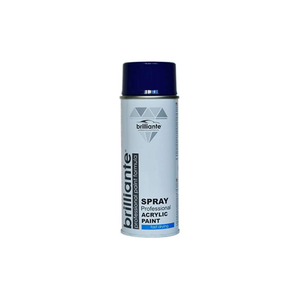 Vopsea spray albastru inchis night blue Brilliante 400ml