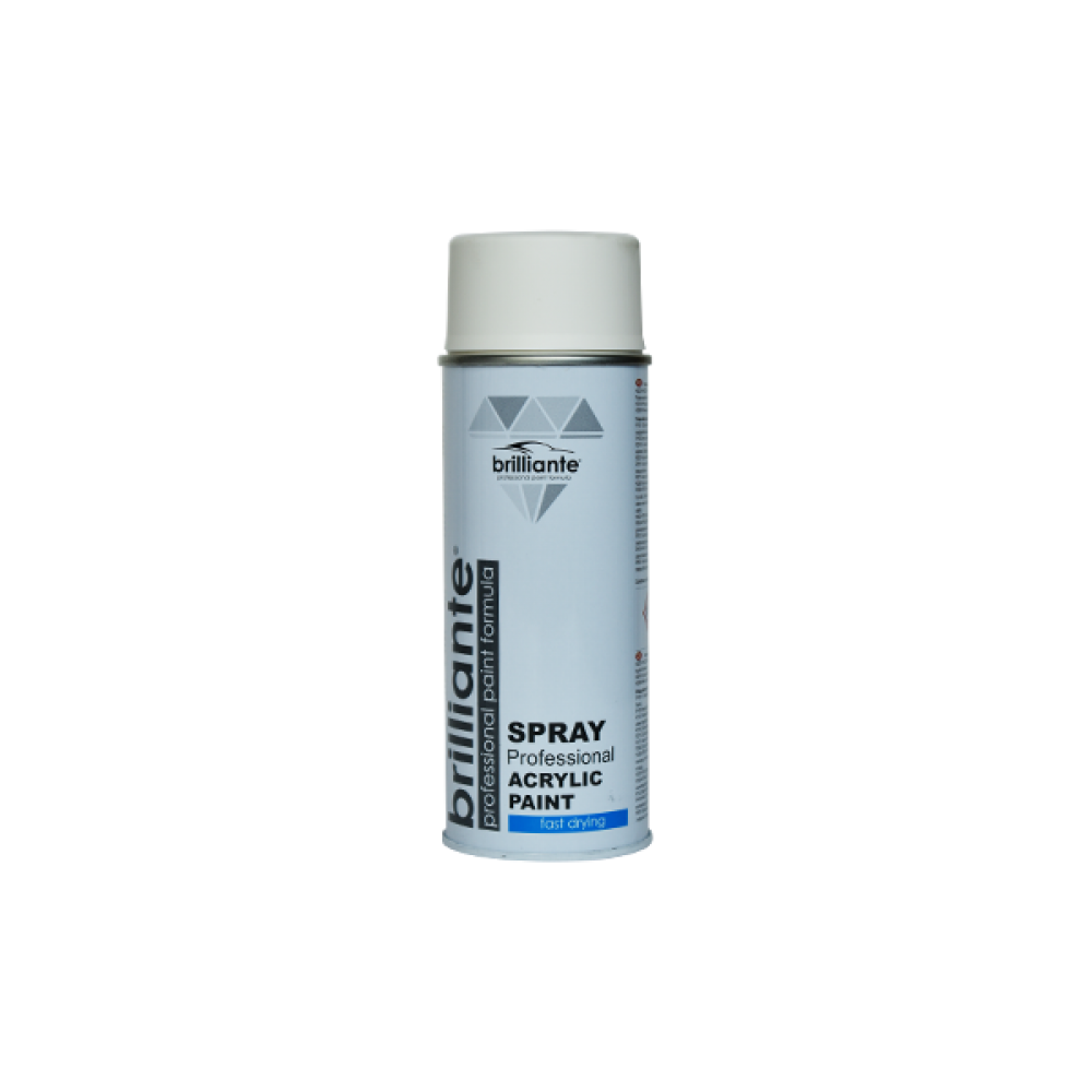 Vopsea spray alb pur mat Brilliante 400ml