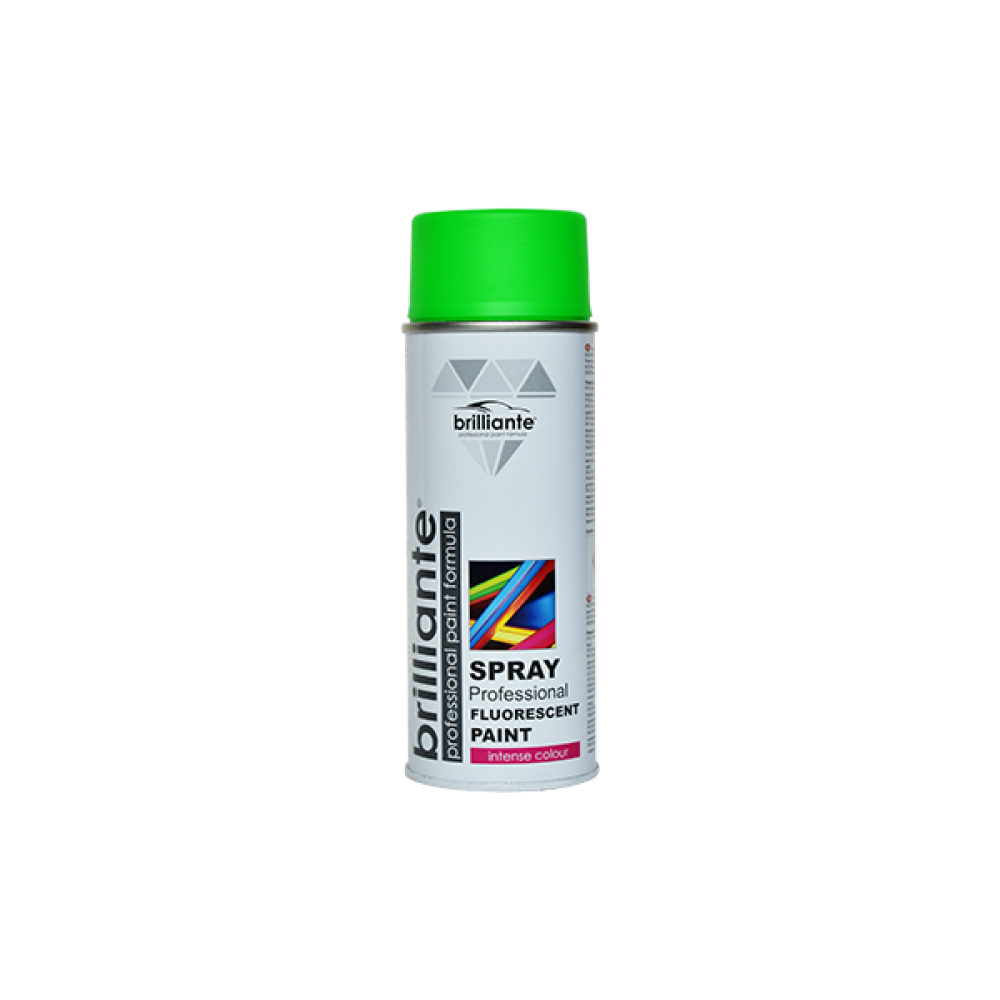 Vopsea spray fluorescenta verde Brilliante 400ml