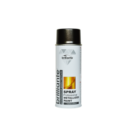 Vopsea spray metalizata negru Brilliante 400ml