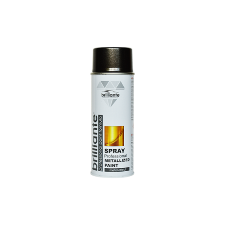 Vopsea spray metalizata negru Brilliante 400ml