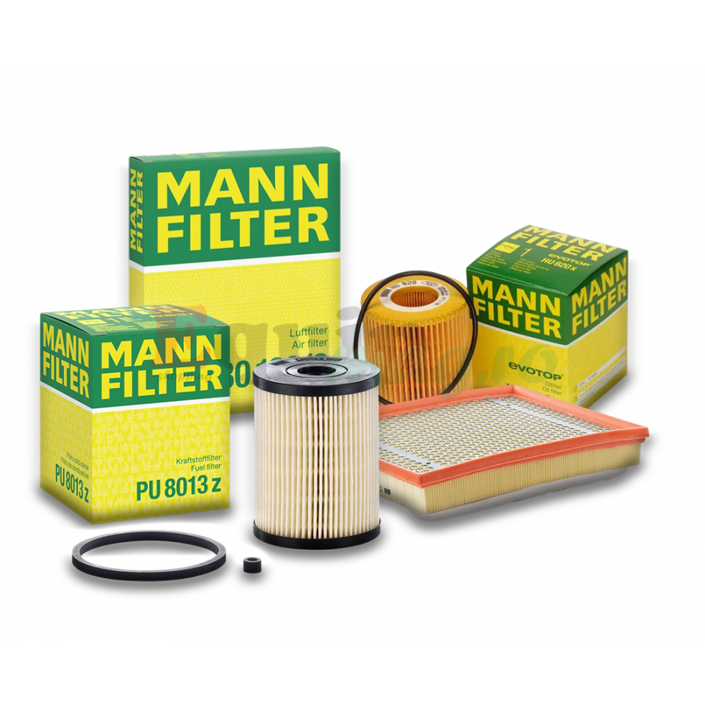 Pachet revizie filtre Opel Astra H 1.7 CDTI 100CP Z17DTH Mann