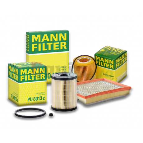 Pachet revizie filtre Opel Astra H 1.7 CDTI 100CP Z17DTH Mann
