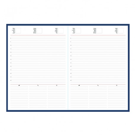 Agenda nedatata Tellaro 448 15x21cm