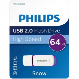 Memorie flash USB 2.0 capacitate 64 gb Philips 