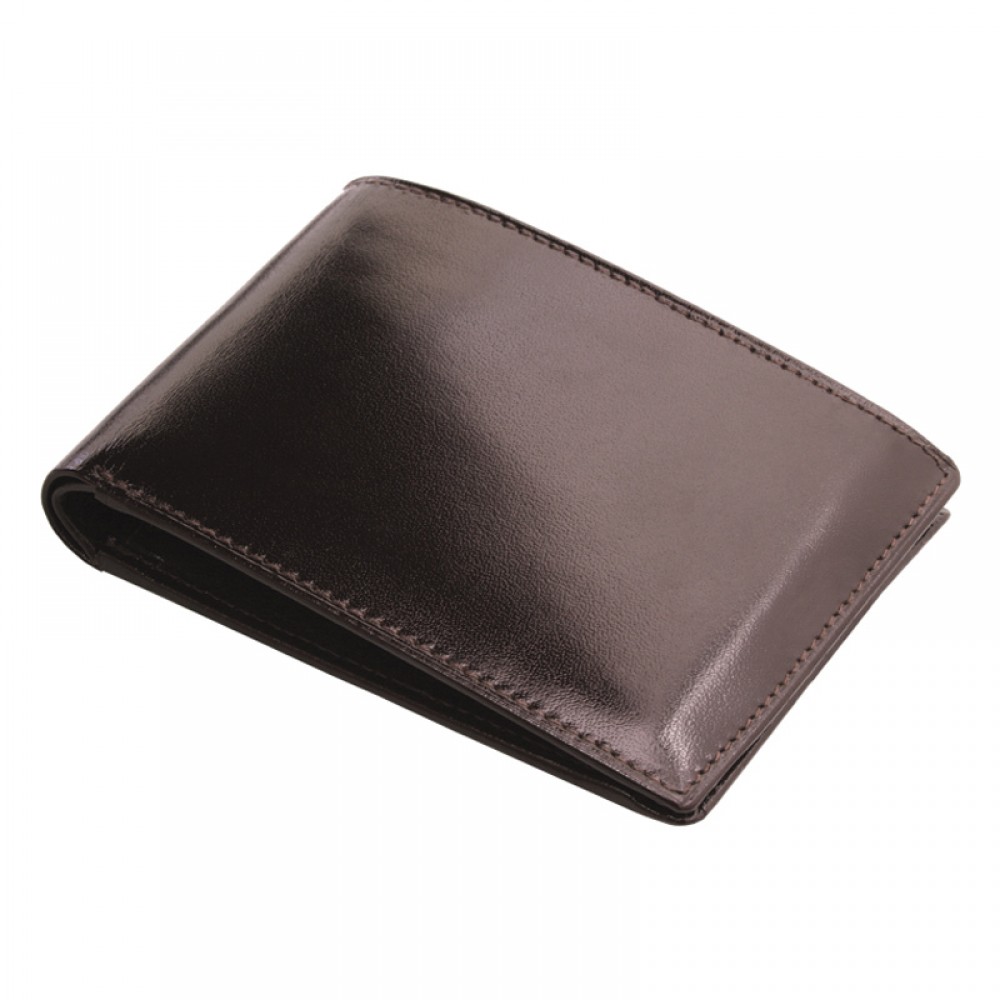 Portofel din piele naturala Bordo compartimentat dimensiunea 13x9cm