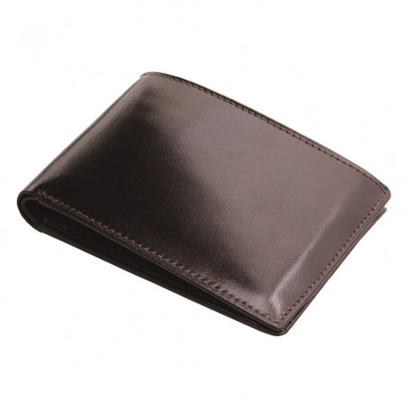Portofel din piele naturala Bordo compartimentat dimensiunea 13x9cm
