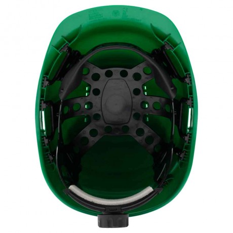 Casca de protectie santier Rockman cu suspensie plastic
