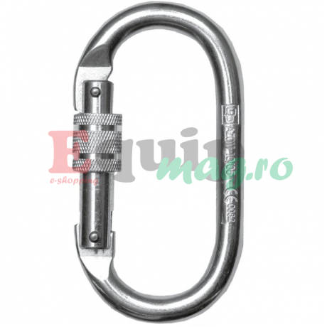 Carabiniera screw lock cu deschidere 18mm AZ011