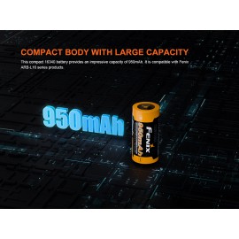 Baterie reincarcabila 16340 950mAh Fenix ARB-L 16-950P 