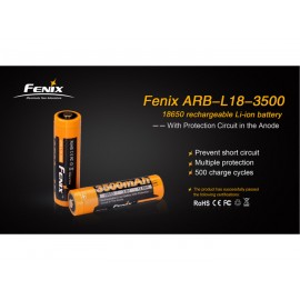 Baterie reincarcabila 18650 3500mAh Fenix ARB-L 18-3500 