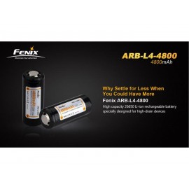 Baterie reincarcabila 26650 4800mAh Fenix ARB-L 4-4800 