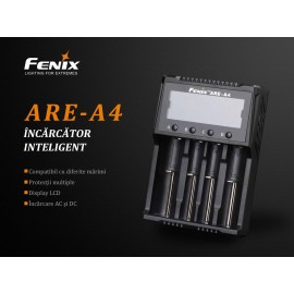 Incarcator baterii reincarcabile Fenix ARE-A4 