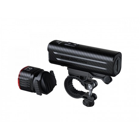 Lanterna led pentru bicicleta set fata spate Fenix BC28R Combo