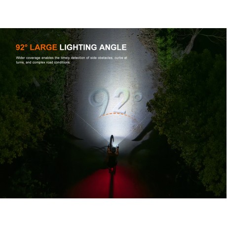 Lanterna led pentru bicicleta set fata spate Fenix BC28R Combo