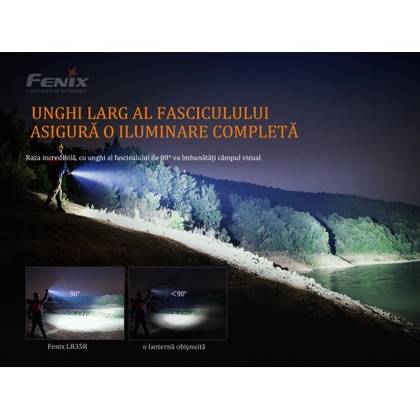 Lanterna cu led pentru cautare si salvare Fenix LR35R