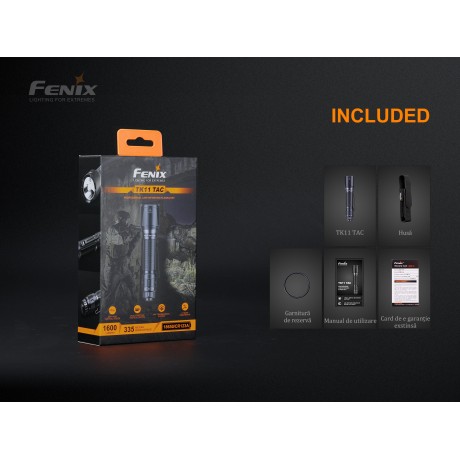 Lanterna cu led tactica Fenix TK11 TAC