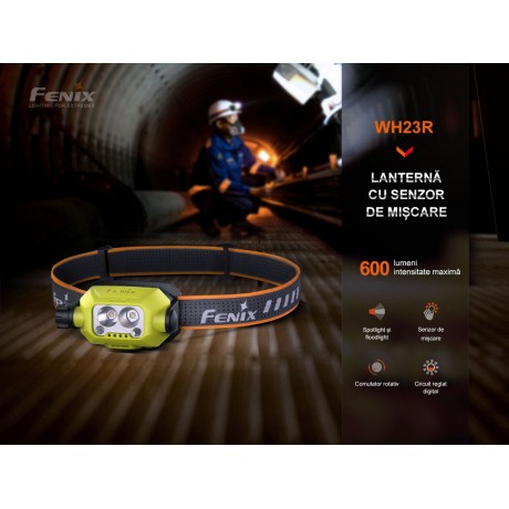 Lanterna cu led pentru lucru Fenix WH23R