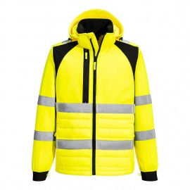 Geaca de protectie Portwest Eco Hybrid Hi-Vis WX2 CD863 