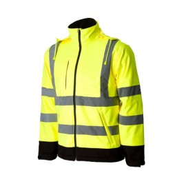 Geaca de protectie reflectorizanta Softshell Roma impermeabila