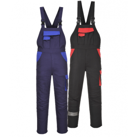 Pantaloni de protectie cu pieptar Portwest Warsaw