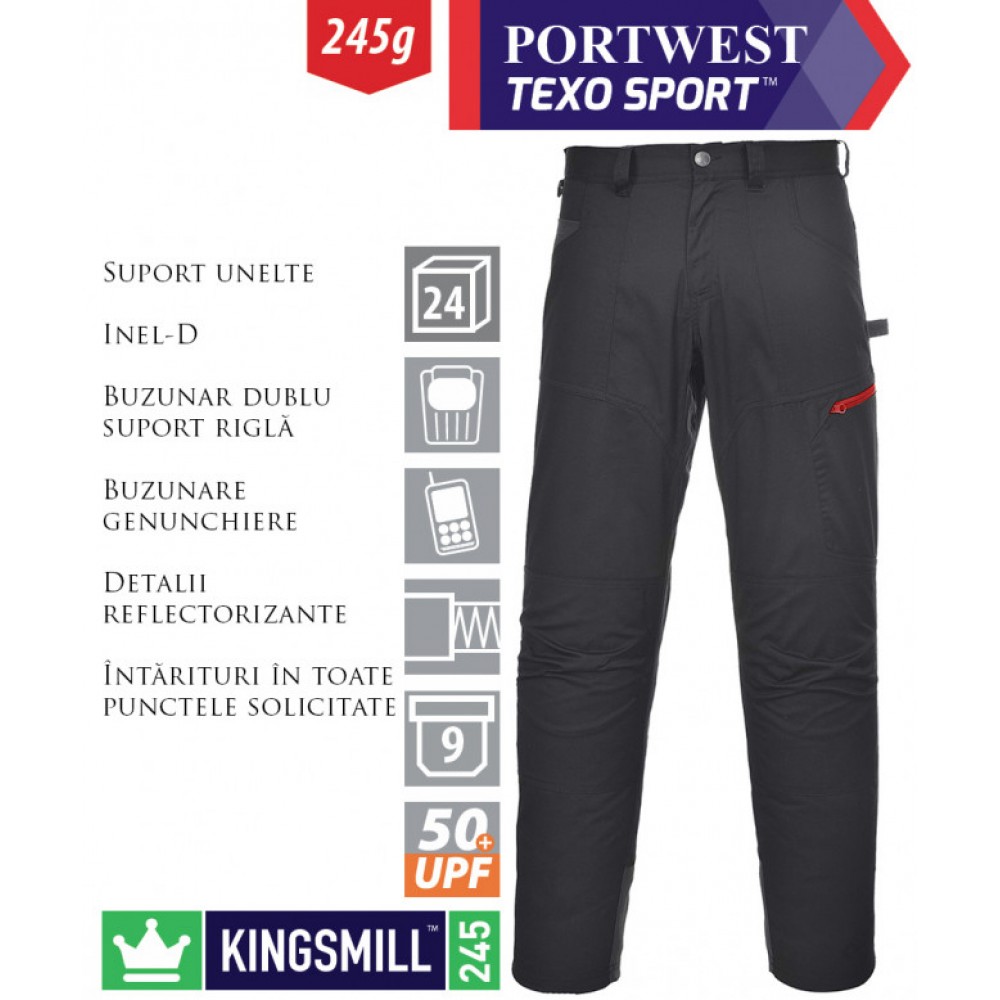 Pantaloni de lucru profesionali PORTWEST Danube TX61
