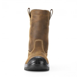 Cizme de protectie cu bombeu Sixton Peak Endurance Montana S3 maro 
