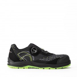 Pantofi de protectie cu bombeu compozit Sixton Peak Helevo Neon BOA S1PS