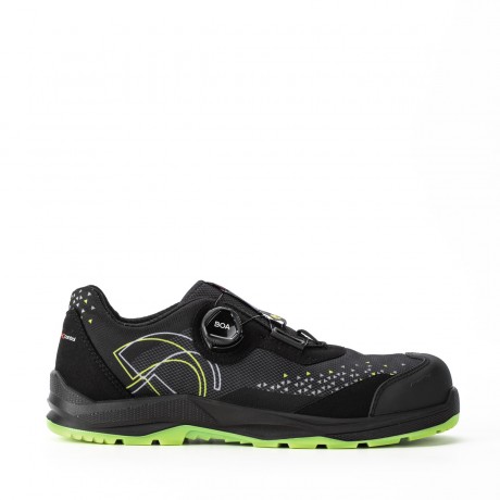 Pantofi de protectie cu bombeu compozit Sixton Peak Helevo Neon BOA S1PS