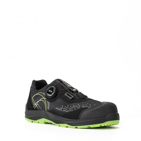 Pantofi de protectie cu bombeu compozit Sixton Peak Helevo Neon BOA S1PS
