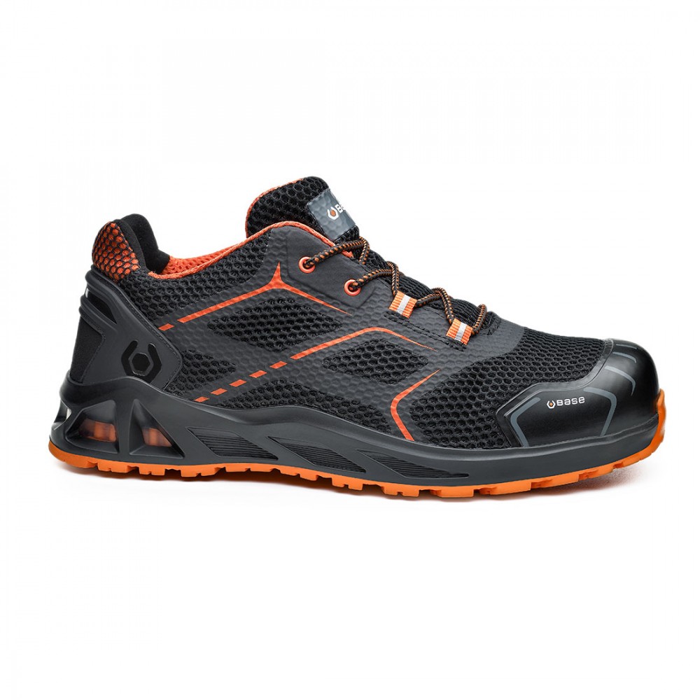 Pantofi de protectie cu bombeu din aluminiu Base K-Step S1P SRC