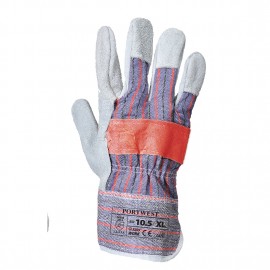 Manusi de protectie din piele spaltuita Portwest Canadian Rigger A209 